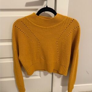 Twik Simons Mustard Turtleneck Sweater